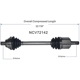 Purchase Top-Quality GSP NORTH AMERICA - NCV72142 - CV Axle Assembly - Front Left pa3