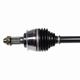 Purchase Top-Quality GSP NORTH AMERICA - NCV72509 - CV Axle Assembly - Front Left pa4