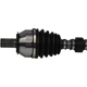 Purchase Top-Quality GSP NORTH AMERICA - NCV73055 - CV Axle Assembly - Front Left pa1