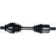 Purchase Top-Quality GSP NORTH AMERICA -NCV73063 - CV Axle Assembly - Front Left pa3