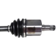 Purchase Top-Quality GSP NORTH AMERICA - NCV73555 - CV Axle Assembly - Front Left pa6