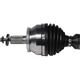 Purchase Top-Quality GSP NORTH AMERICA - NCV73559 - CV Axle Assembly - Front Left pa2