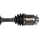 Purchase Top-Quality GSP NORTH AMERICA - NCV75007 - CV Axle Assembly - Front Left pa5