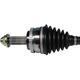 Purchase Top-Quality GSP NORTH AMERICA - NCV75051 - CV Axle Assembly - Front Left pa3