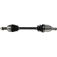Purchase Top-Quality GSP NORTH AMERICA - NCV75057 - CV Axle Assembly - Front Left pa1