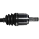 Purchase Top-Quality GSP NORTH AMERICA - NCV75058 - CV Axle Assembly - Front Left pa4