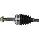 Purchase Top-Quality GSP NORTH AMERICA - NCV75061 - CV Axle Assembly - Rear Left pa3