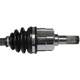 Purchase Top-Quality GSP NORTH AMERICA - NCV75061 - CV Axle Assembly - Rear Left pa6