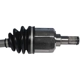 Purchase Top-Quality GSP NORTH AMERICA - NCV75063 - CV Axle Assembly - Front Left pa2