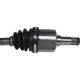 Purchase Top-Quality GSP NORTH AMERICA - NCV75091 - CV Axle Assembly - Front Left pa1