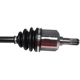 Purchase Top-Quality GSP NORTH AMERICA - NCV75528 - CV Axle Assembly - Rear Left pa3