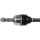 Purchase Top-Quality GSP NORTH AMERICA - NCV75528 - CV Axle Assembly - Rear Left pa6