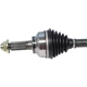 Purchase Top-Quality GSP NORTH AMERICA - NCV75536 - CV Axle Assembly - Front Left pa5
