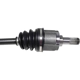 Purchase Top-Quality GSP NORTH AMERICA - NCV75539 - CV Axle Assembly - Front Left pa5