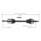 Purchase Top-Quality Left New CV Complete Assembly by WORLDPARTS - 139080 pa1
