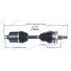 Purchase Top-Quality Left New CV Complete Assembly by WORLDPARTS - 179035 pa2