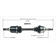 Purchase Top-Quality Left New CV Complete Assembly by WORLDPARTS - 259015 pa1