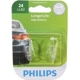 Purchase Top-Quality Éclairage de la plaque d'immatriculation by PHILIPS - 24LLB2 pa32