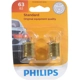 Purchase Top-Quality License Plate Light by PHILIPS - 63B2 pa2