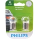 Purchase Top-Quality License Plate Light by PHILIPS - 67LLB2 pa32