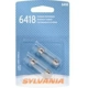 Purchase Top-Quality Éclairage de la plaque d'immatriculation by SYLVANIA - 6418.BP2 pa10