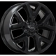 Purchase Top-Quality Gloss Black alloy by ART (18x7.5 31.0 mm) 1