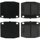 Purchase Top-Quality Front Semi Metallic Pads by CENTRIC PARTS - 102.03500 2