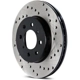 Purchase Top-Quality Front Drilled Rotor by CENTRIC PARTS - 128.67069R 2
