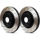 Purchase Top-Quality Rear Slotted Rotor by EBC BRAKE - GD7141 1