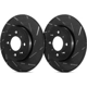Purchase Top-Quality Rear Slotted Rotor by EBC BRAKE - USR7837 1