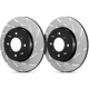 Purchase Top-Quality Rear Slotted Rotor by EBC BRAKE - USR7837 2