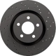 Purchase Top-Quality Front Disc Brake Rotor by HAWK PERFORMANCE - HTC5357 1