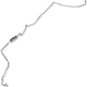 Purchase Top-Quality GLOBAL PARTS DISTRIBUTORS - 4812913 - A/C Refrigerant Liquid Hose pa1