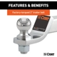Purchase Top-Quality Loaded Ball Mount by CURT MANUFACTURING - 45295 pa5