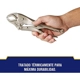 Purchase Top-Quality IRWIN - 4935576 - Metal Handle V-Jaws Locking Pliers 10" pa11