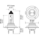 Purchase Top-Quality HELLA - H7YL - Low Beam Headlight pa2