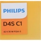Purchase Top-Quality PHILIPS - D4SC1 - Low Beam Headlight pa17