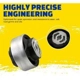 Purchase Top-Quality Lower Control Arm Bushing Or Kit by MOOG - K200033 pa8