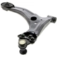 Purchase Top-Quality MEVOTECH ORIGINAL GRADE - GS861128 -  Front Driver Side Lower Non-Adjustable Control Arm and Ball Joint Assembly pa3