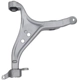 Purchase Top-Quality SUSPENSIA CHASSIS - X31CA6730 - Front Right Lower Suspension Control Arm pa1