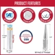Purchase Top-Quality COYOTE WHEEL ACCESSORIES - 251673 - Lug Nut pa2