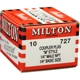Purchase Top-Quality M-Style 1/4" (M) NPT x 1/4" 40 CFM Steel Quick Coupler Plug in Box Package, 10 Pieces by MILTON INDUSTRIES INC - 727 pa2