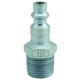 Purchase Top-Quality M-Style 3/8" (M) NPT x 1/4" 40 CFM Steel Quick Coupler Plug, 10 Pieces by MILTON INDUSTRIES INC - 733 pa2