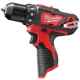 Purchase Top-Quality M12™ Cordless 12 V Mid-Handle Drill/Driver Bare Tool by MILWAUKEE - 2407-20 pa1