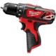 Purchase Top-Quality M12™ Cordless 12 V Mid-Handle Drill/Driver Bare Tool by MILWAUKEE - 2407-20 pa4