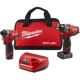 Purchase Top-Quality M12 Fuel™ 12 V Cordless 4.0 Ah/2.0 Ah Li-ion 2-Tool Combo Kit (Power Drill/Driver, Hex Impact Driver) by MILWAUKEE - 2596-22 pa6