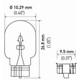 Purchase Top-Quality Map Light by HELLA - 2821TB pa31