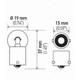Purchase Top-Quality Map Light (Pack of 10) by HELLA - 5007 pa12