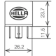 Purchase Top-Quality Micro Plug Relay by HELLA - 933332291 pa1