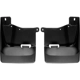 Purchase Top-Quality WEATHERTECH - 110118 - Black Mud Flaps pa2